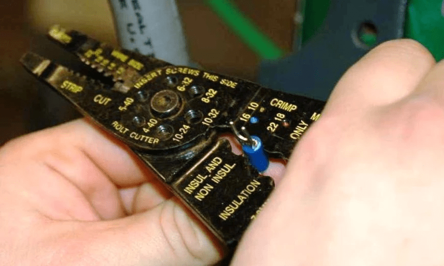 Montagem elétricas com uso de bornes. 14 FOTO 14